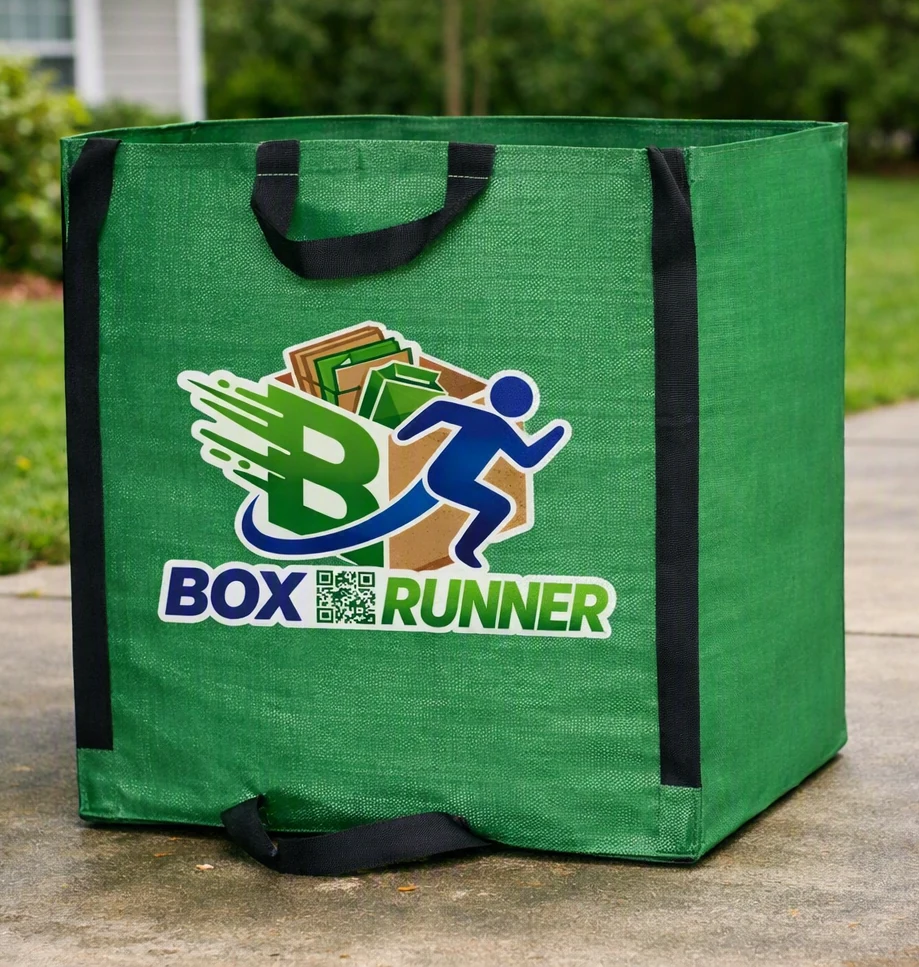 The reusable Box Runner tote